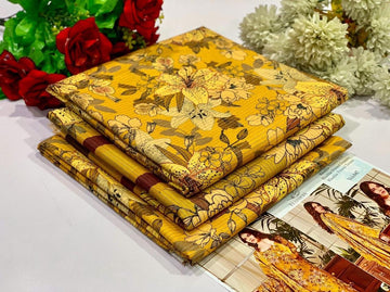 Khaddar Printed 3- Piece Suit