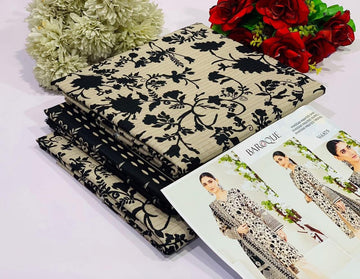 Khaddar Printed 3- Piece Suit