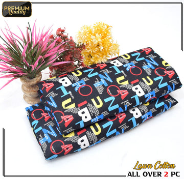 Printed Cotton Lawn 2 Piece