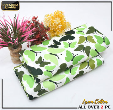 Printed Cotton Lawn 2 Piece