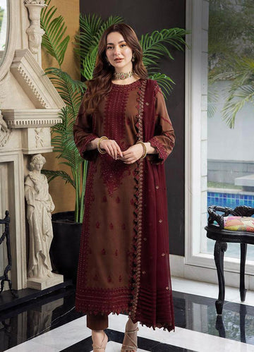 Party wear lawn 3 Piece Dress