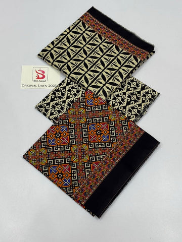 BS Lawn 3Piece suit