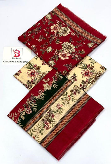 BS Lawn 3Piece suit