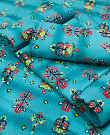 Printed Cotton Lawn 2 Piece