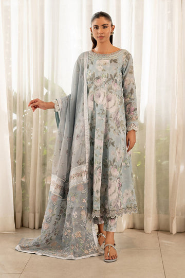 Embroidered Printed Lawn 3 Piece