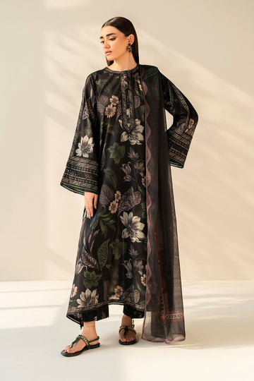 Embroidered Printed Lawn 3 Piece