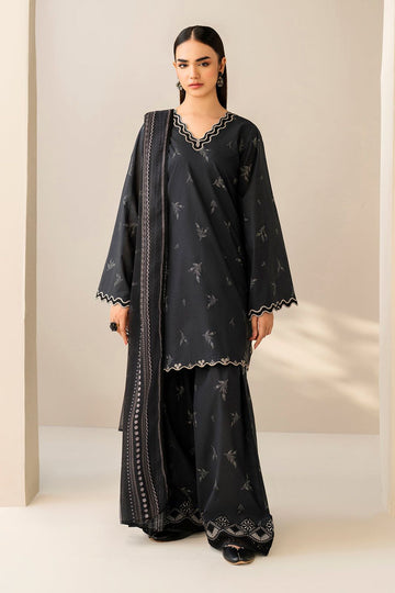 Embroidered Printed Lawn 3 Piece