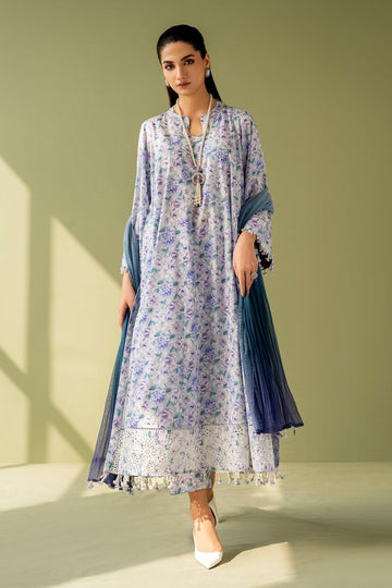 Embroidered Printed Lawn 3 Piece