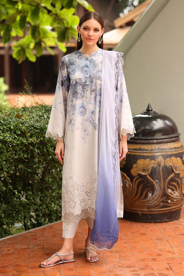 Embroidered Printed Lawn 3 Piece