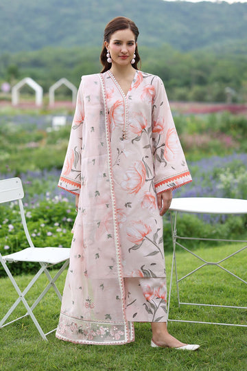 Embroidered Printed Lawn 3 Piece