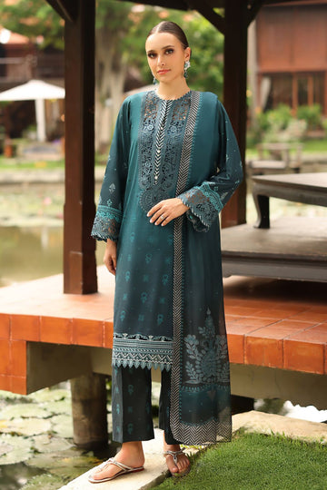 Embroidered Printed Lawn 3 Piece