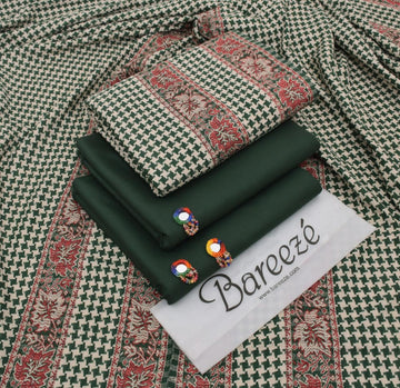 3pc - Dhanak with Pashminia Shawl