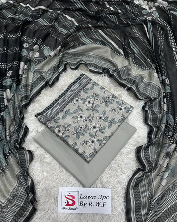 BS Lawn 3pc Suit