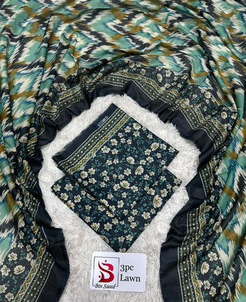 BS Lawn 3pc Suit