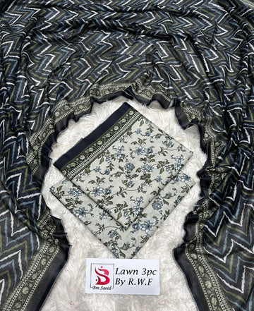 BS Lawn 3pc Suit