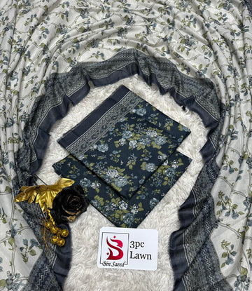 BS Lawn 3pc Suit