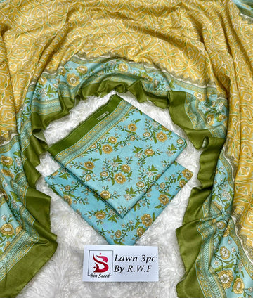 BS Lawn 3pc Suit