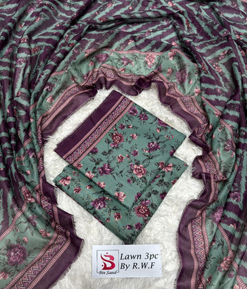 BS Lawn 3pc Suit