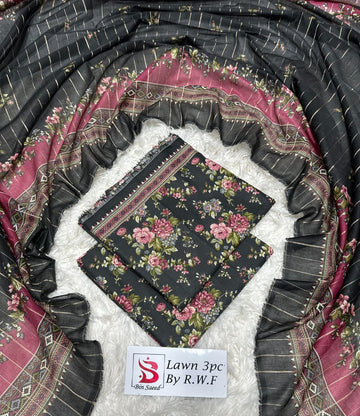BS Lawn 3pc Suit