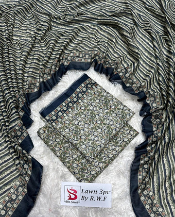 BS Lawn 3pc Suit