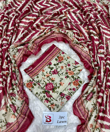 BS Lawn 3pc Suit
