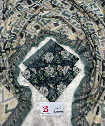 BS Lawn 3pc Suit