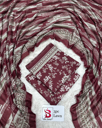 BS Lawn 3pc Suit
