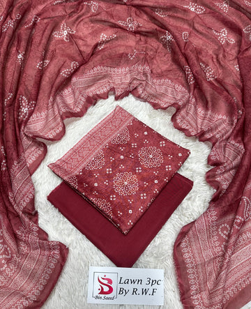 BS Lawn 3pc Suit