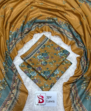 BS Lawn 3pc Suit