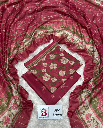 BS Lawn 3pc Suit