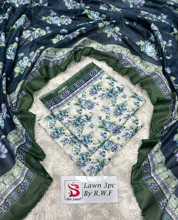 BS Lawn 3pc Suit