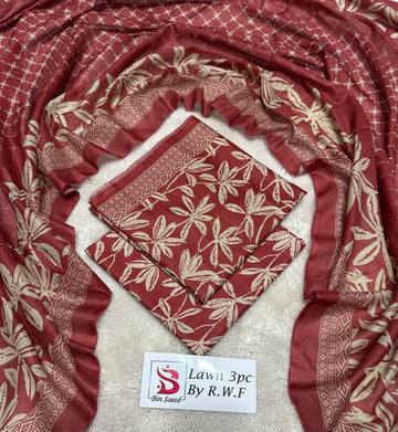 BS Lawn 3pc Suit