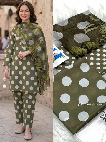 LV- 20  Pure Lawn 3 Piece