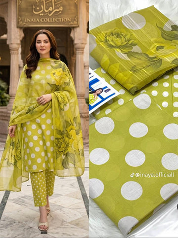 LV- 26  Pure Lawn 3 Piece