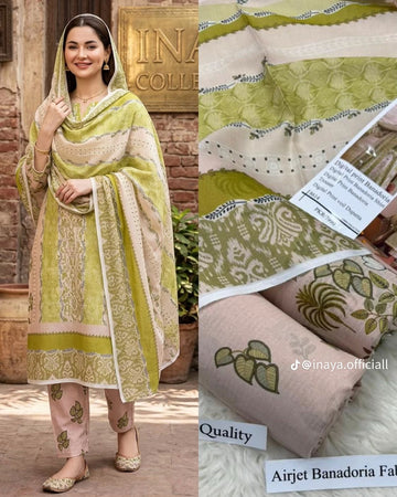 LV- 39  Pure Lawn 3 Piece