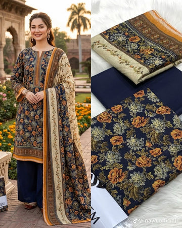 LV- 33  Pure Lawn 3 Piece
