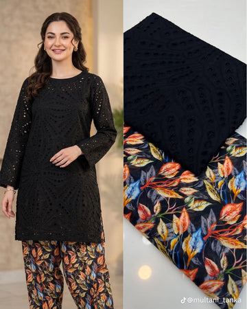 Chiken Kari Shirt With Digital Trouser