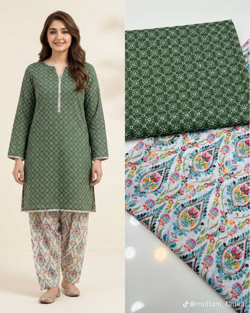 Chiken Kari Shirt With Digital Trouser
