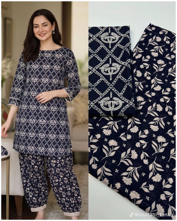 Chiken Kari Shirt With Digital Trouser