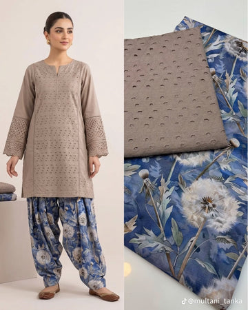 Chiken Kari Shirt With Digital Trouser