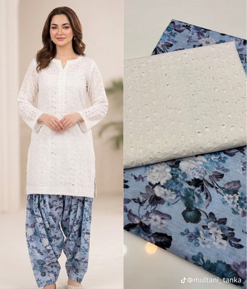 Chiken Kari Shirt With Digital Trouser