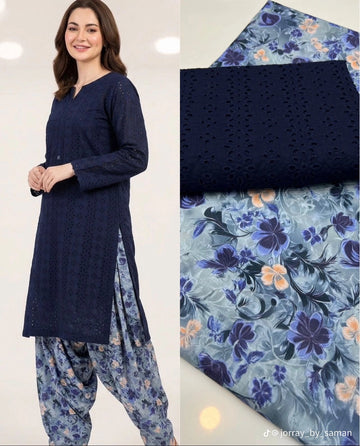 Chiken Kari Shirt With Digital Trouser