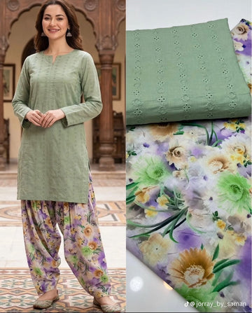 Chiken Kari Shirt With Digital Trouser
