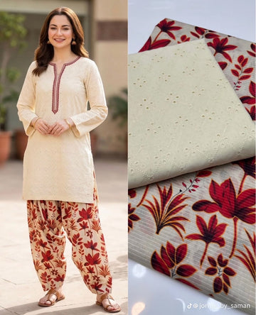 Chiken Kari Shirt With Digital Trouser
