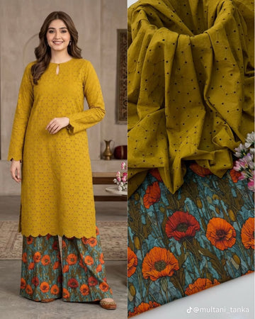 Chiken Kari Shirt With Digital Trouser