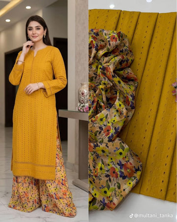 Chiken Kari Shirt With Digital Trouser