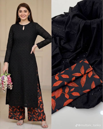 Chiken Kari Shirt With Digital Trouser
